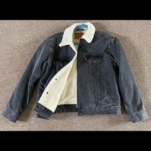 Women’s Sherpa lined jean jacket